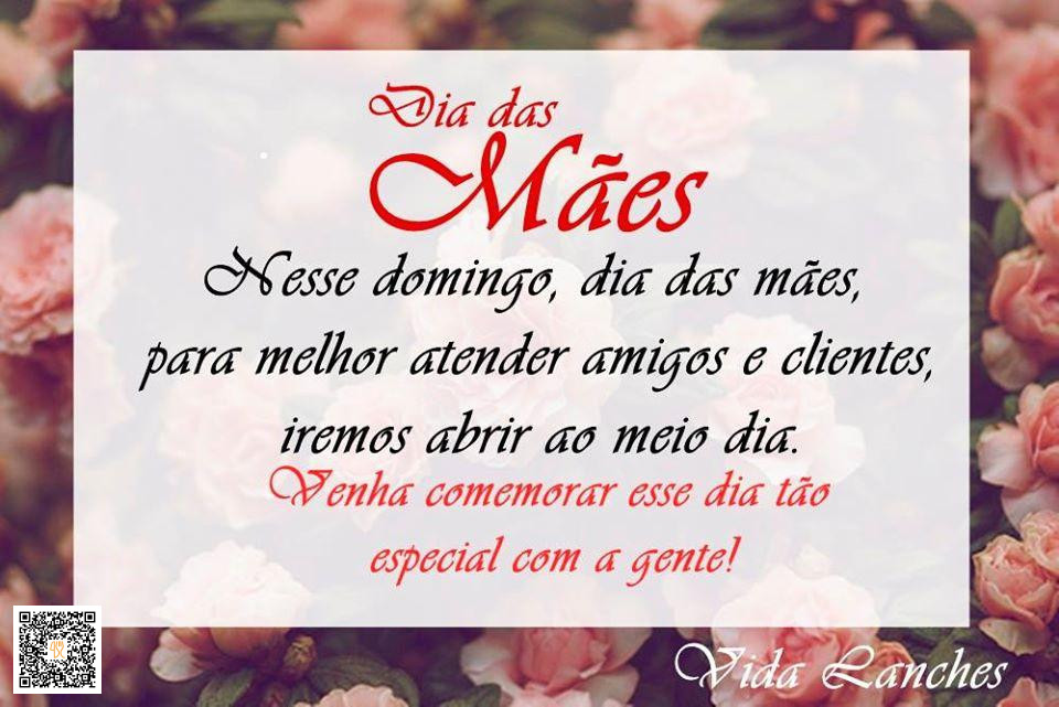 Vida Lanches Carta