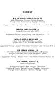 Tangará Jean-georges menu