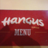 Hangus Burger Carte