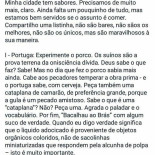 Casa Do Portuga Carte