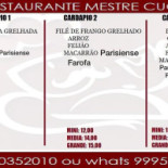 Mestre Cuca Carte