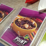 Point Acai Tapioca. Carta