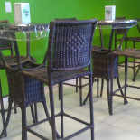 Point Acai Tapioca. Dentro