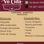 Restaurante Vo Cida Carte