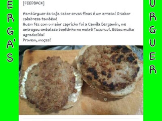Berga's Burguer Hamburgueres Vegetarianos São Paulo Sp