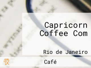 Capricorn Coffee Com Internacional