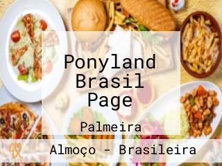 Ponyland Brasil Page