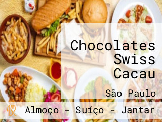 Chocolates Swiss Cacau