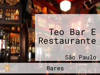 Teo Bar E Restaurante