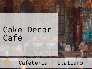 Cake Decor Café