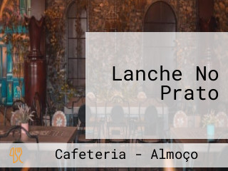 Lanche No Prato