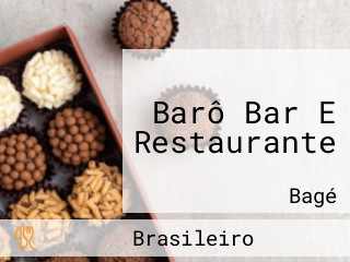 Barô Bar E Restaurante