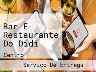 Bar E Restaurante Do Didi