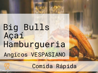 Big Bulls Açaí Hamburgueria