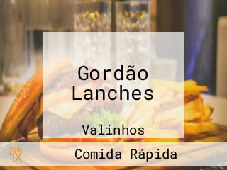 Gordão Lanches