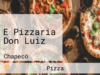 E Pizzaria Don Luiz