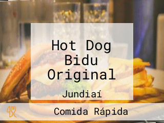 Hot Dog Bidu Original