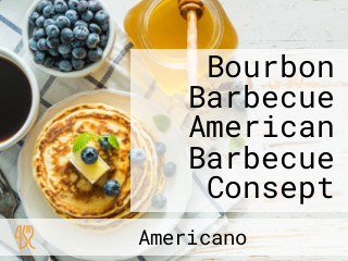 Bourbon Barbecue American Barbecue Consept