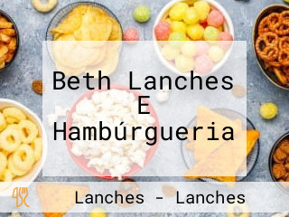 Beth Lanches E Hambúrgueria
