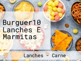 Burguer10 Lanches E Marmitas