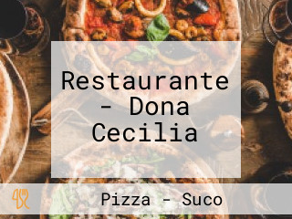 Restaurante - Dona Cecilia