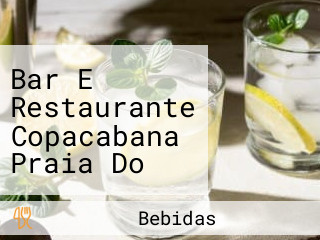 Bar E Restaurante Copacabana Praia Do Atalaia, Salinas Pa