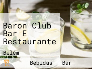 Baron Club Bar E Restaurante