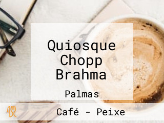 Quiosque Chopp Brahma
