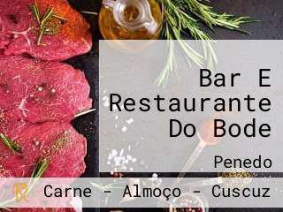 Bar E Restaurante Do Bode