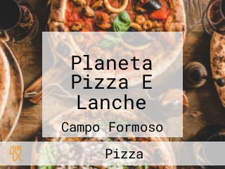 Planeta Pizza E Lanche