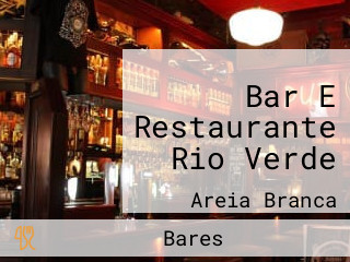 Bar E Restaurante Rio Verde