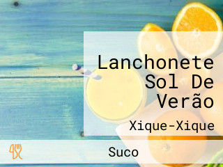 Lanchonete Sol De Verão