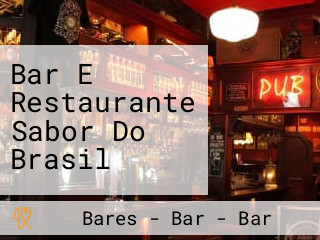 Bar E Restaurante Sabor Do Brasil