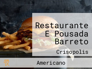 Restaurante E Pousada Barreto