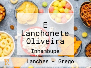 E Lanchonete Oliveira