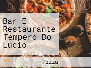 Bar E Restaurante Tempero Do Lucio