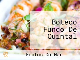 Boteco Fundo De Quintal