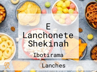 E Lanchonete Shekinah