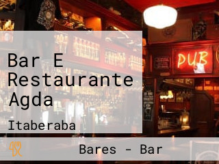 Bar E Restaurante Agda