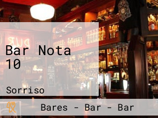 Bar Nota 10