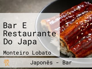 Bar E Restaurante Do Japa