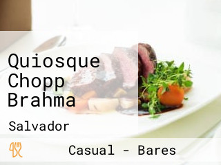 Quiosque Chopp Brahma