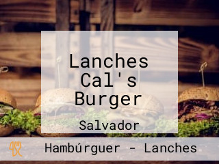 Lanches Cal's Burger