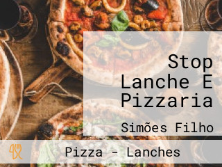 Stop Lanche E Pizzaria
