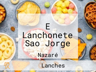 E Lanchonete Sao Jorge