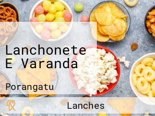 Lanchonete E Varanda