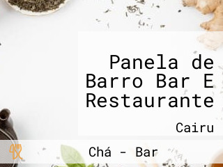 Panela de Barro Bar E Restaurante