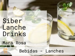 Siber Lanche Drinks