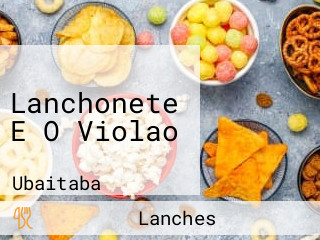 Lanchonete E O Violao