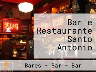Bar e Restaurante Santo Antonio
